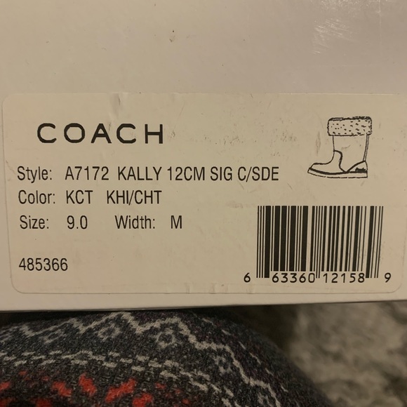 Coach boots - Picture 6 of 10
